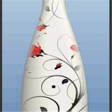 Colored Glaze Ceramic Vase Aro