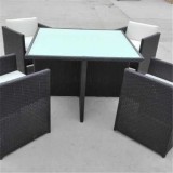 Outdoor 5pcs Wicker Rattan Spa