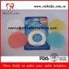 FDA/ISO9001 approved Walmart customized mint waxed colored circle shape dental floss