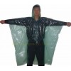 Disposable Poncho/emergency poncho/disposable rain poncho--- DE002