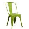 Fashion French Metal Cafe Chair , Durable Overstock Metal Chairs Indoor Application