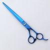Pet Shops 8.5 Inch Pet Grooming Scissors With Blue Titanium Coating