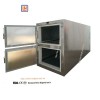 2 Body Mortuary Cooler/Mortuary Freezer/Mortuary Refrigerator  Corpse Storage with 2 rooms