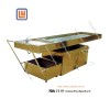 Lifting Autopsy table Funeral Embalming Table Mortuary table for Dead Body Shower Dissecting table