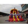 Commercial Grade Inflatable Dry Slide Cool Double Lane For Children