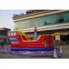 Custom Design Pirate Ship Commercial Inflatable Slide For kid