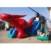 Big Dianosaur And King Kong Commercial Inflatable Water Slide For Amusement Park