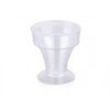 Customizable Disposable Transparent Plastic Dessert Cups Ice Cream Container