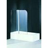 850 X 1400 Fold Away Shower Screen Glass , Corner Shower Screens For Bathtubs