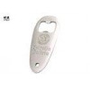 Zinc Alloy Creative Custom Bar Bottle Opener Flat 98 * 41 * 5mm Size