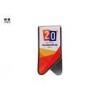 Brush Plating Western Aluminum Money Clip , Monogrammed Money Clip For Promotion