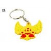 Personalized Style Advertising PVC Key Ring For Kids 28mm Long Chain