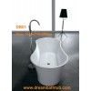 Solid surface bath tub