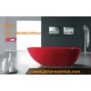 Resin stone bathtub