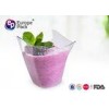 Clear Disposable Dessert Containers 186Ml  Food Grade Plastic Dessert Cup