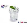 Disposable Plastic Dessert Cup Plastic  Mini Cake Container  For Party