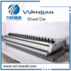Sheet Die With Fast Open Lip Device For PP/PE/PET/PC/PMMA/ABS/TPU/EVA/PS