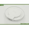 Round Mini Wireless Mobile Charger , Ultra Thin Crystal Cell Phone Wireless Charging
