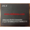 8ports 10/100M Ethernet with one 1000M gigabit fiber port media converter