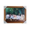 Love Cat Image Lenticular 3d Pictures Decoration Craft Modern PS Frame For House
