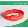 Concave-convex Button RFID Silicone Wristband