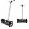 Customized White Stand Up Electric Scooter , Self Balancing Scooter With Handle