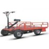 Open Type Electric Platform Truck Four Wheel With Driver Seat