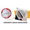 White 100% Reinforced Concrete Fibers , Concrete Fiber Mesh High Tensile Strength