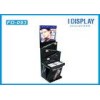 Glossy Lamination Retail Cardboard Display Shelves With 3 Tiers