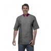 Chef Jacket Short Sleeve with Snap Button Closer