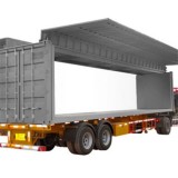 Wing Opening Semi Trailer