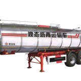 Liquid Asphalt Tanker Semi Tra