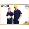 Safety Work Custom Work Uniforms , Factory Worker Uniform Shirts With Short Sleeve