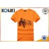 Fashionable Slim Fit Short Sleeve Crew Neck T Shirt Photo Printing
