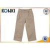Cotton Material Boys Grey School Trousers Customised Uniforms