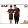 Custom Color Restaurant Staff Uniforms For Waitresses Side Open