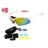 Anti Glare Multi Lens Motorcycle Sunglasses With Interchangeable Lenses Windproof