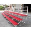 Red Mobile Aluminum Stage Risers Non Slip For Performing Easy Installed
