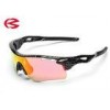 100% UV Protection Bike Riding Sunglasses , Impact Resistant Safety Road Cycling Glasses