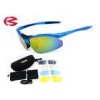 Men Women Stylish Interchangeable Lens Sunglasses UV400 Protection 5 Lens