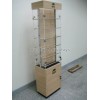 Wooden freestanding eyewear store super sunglasses rack