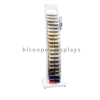 White powder caoted retail showroom stone display rack