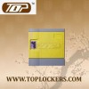 ABS Plastic Beach Locker, Six Tier, Mortise & Tenon Joint