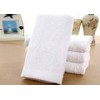 Plain Style White Hotel Towels , Hotel Collection Microcotton Towels 35x75cm