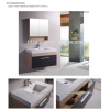 Spain Hotel Waterproof Bathroom Furniture