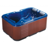 Rectangle hydro massage two person outdoor spa bathtub pool(Rose)