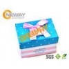 Coated Paper Custom Size Gift Boxes CMYK Printing For Medecine Packaging