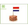 Custom International Flag Toothpicks , Different Design Cupcake Toothpicks Party Decoration Items