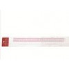 1'' X 12'' / 30cm Plastic Pattern Making Ruler Kearing  with Grids