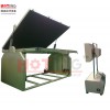 Large size vertical screen printing exposure unit